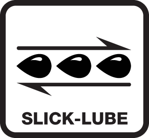 Slick Lube - Slick-Lube is a method of manufacturing with consistently distributed lubrication.