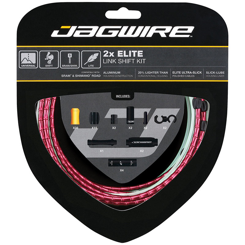 Jagwire Jagwire Housing Extension Kits Red 