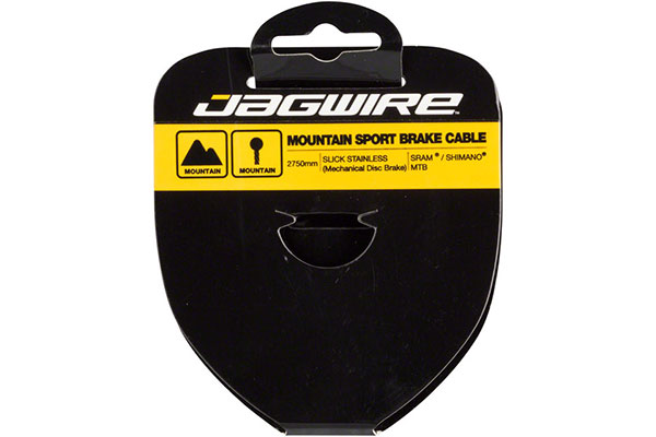 Jagwire Brake Cable Mountain Sport SRAM Shimano 1.5 x 2000 mm Silver 100 pieces 